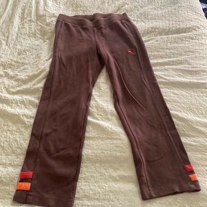 Vintage 90’s Puma sweatpants- low waisted wide leg